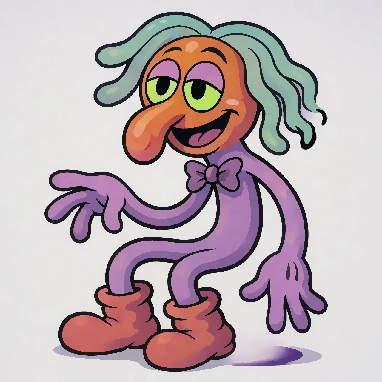 noodle texture-cleaned character